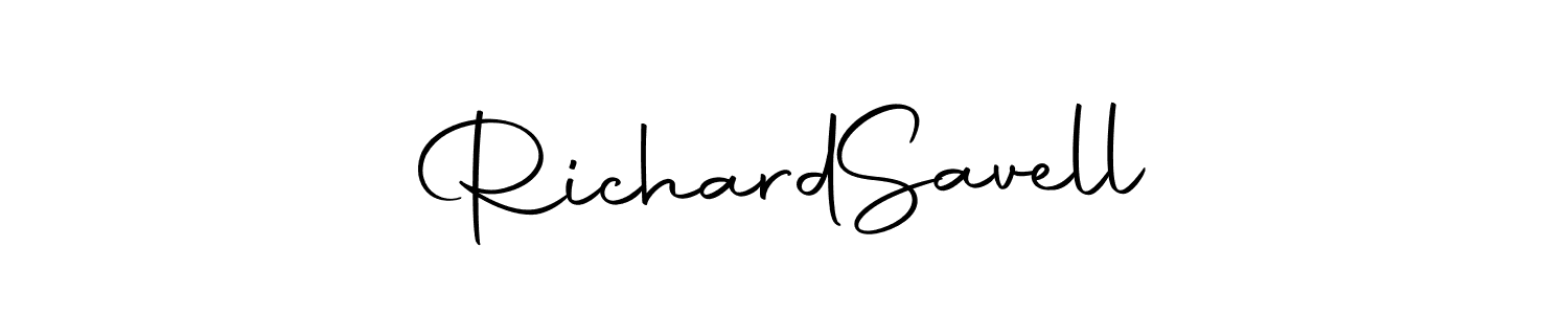 This is the best signature style for the Richard  Savell name. Also you like these signature font (Autography-DOLnW). Mix name signature. Richard  Savell signature style 10 images and pictures png