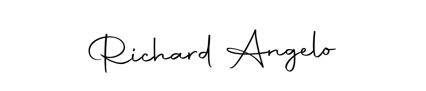 The best way (Autography-DOLnW) to make a short signature is to pick only two or three words in your name. The name Richard Angelo include a total of six letters. For converting this name. Richard Angelo signature style 10 images and pictures png