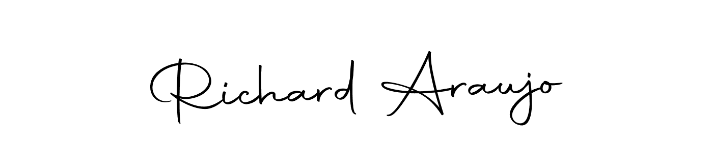 Once you've used our free online signature maker to create your best signature Autography-DOLnW style, it's time to enjoy all of the benefits that Richard Araujo name signing documents. Richard Araujo signature style 10 images and pictures png