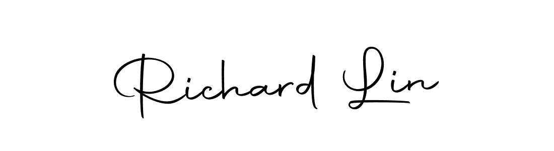 Create a beautiful signature design for name Richard Lin. With this signature (Autography-DOLnW) fonts, you can make a handwritten signature for free. Richard Lin signature style 10 images and pictures png