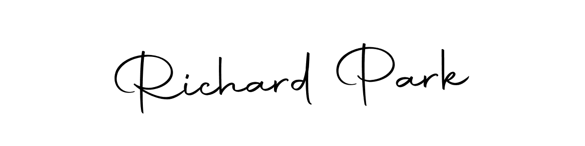 Create a beautiful signature design for name Richard Park. With this signature (Autography-DOLnW) fonts, you can make a handwritten signature for free. Richard Park signature style 10 images and pictures png