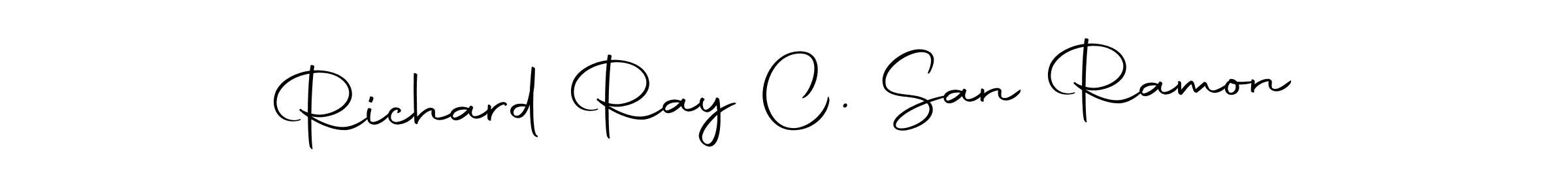 Create a beautiful signature design for name Richard Ray C. San Ramon. With this signature (Autography-DOLnW) fonts, you can make a handwritten signature for free. Richard Ray C. San Ramon signature style 10 images and pictures png