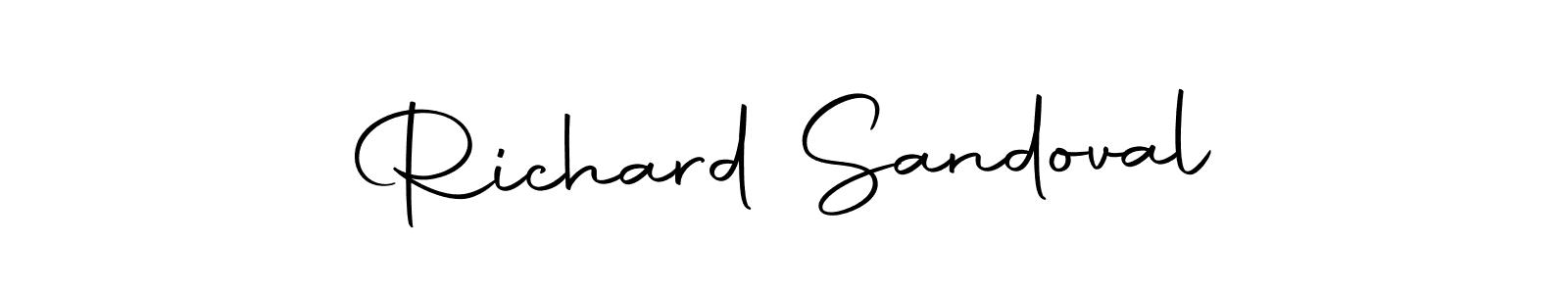 Make a beautiful signature design for name Richard Sandoval. With this signature (Autography-DOLnW) style, you can create a handwritten signature for free. Richard Sandoval signature style 10 images and pictures png