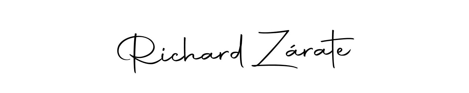 if you are searching for the best signature style for your name Richard Zárate. so please give up your signature search. here we have designed multiple signature styles  using Autography-DOLnW. Richard Zárate signature style 10 images and pictures png