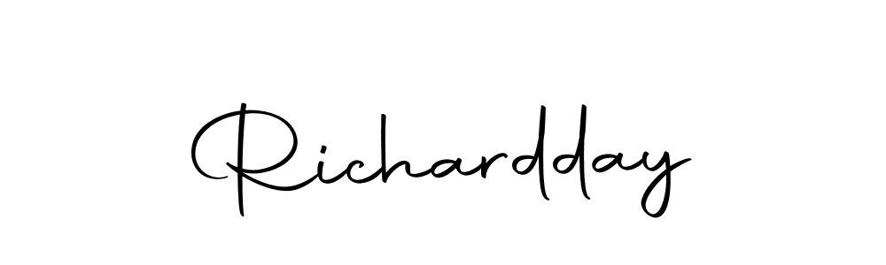 Once you've used our free online signature maker to create your best signature Autography-DOLnW style, it's time to enjoy all of the benefits that Richardday name signing documents. Richardday signature style 10 images and pictures png