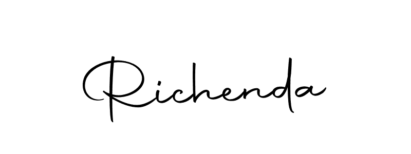 How to Draw Richenda signature style? Autography-DOLnW is a latest design signature styles for name Richenda. Richenda signature style 10 images and pictures png