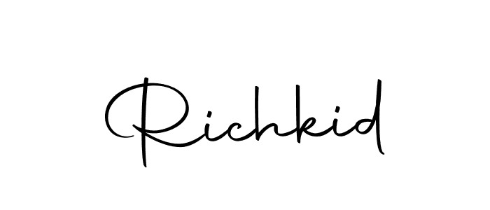 How to Draw Richkid signature style? Autography-DOLnW is a latest design signature styles for name Richkid. Richkid signature style 10 images and pictures png