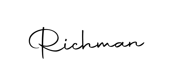 You should practise on your own different ways (Autography-DOLnW) to write your name (Richman) in signature. don't let someone else do it for you. Richman signature style 10 images and pictures png