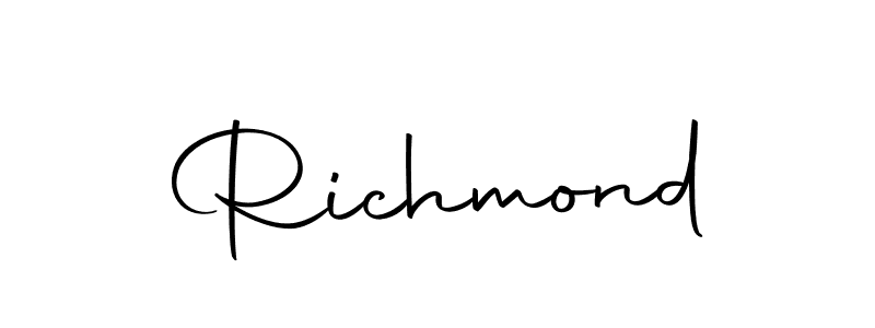 Richmond stylish signature style. Best Handwritten Sign (Autography-DOLnW) for my name. Handwritten Signature Collection Ideas for my name Richmond. Richmond signature style 10 images and pictures png