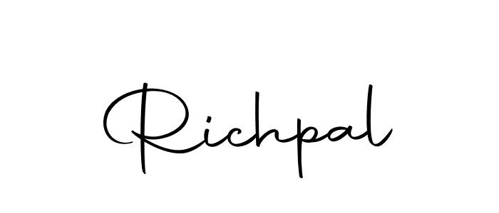 The best way (Autography-DOLnW) to make a short signature is to pick only two or three words in your name. The name Richpal include a total of six letters. For converting this name. Richpal signature style 10 images and pictures png