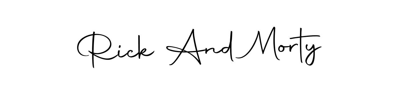 The best way (Autography-DOLnW) to make a short signature is to pick only two or three words in your name. The name Rick And Morty include a total of six letters. For converting this name. Rick And Morty signature style 10 images and pictures png