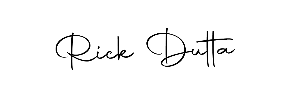 It looks lik you need a new signature style for name Rick Dutta. Design unique handwritten (Autography-DOLnW) signature with our free signature maker in just a few clicks. Rick Dutta signature style 10 images and pictures png
