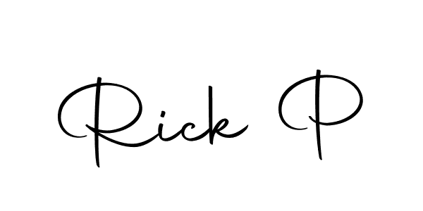 Make a beautiful signature design for name Rick P. Use this online signature maker to create a handwritten signature for free. Rick P signature style 10 images and pictures png