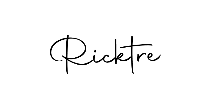 Make a beautiful signature design for name Ricktre. With this signature (Autography-DOLnW) style, you can create a handwritten signature for free. Ricktre signature style 10 images and pictures png