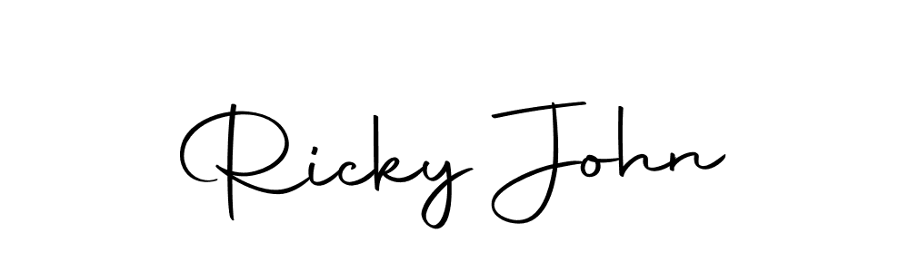 Here are the top 10 professional signature styles for the name Ricky John. These are the best autograph styles you can use for your name. Ricky John signature style 10 images and pictures png