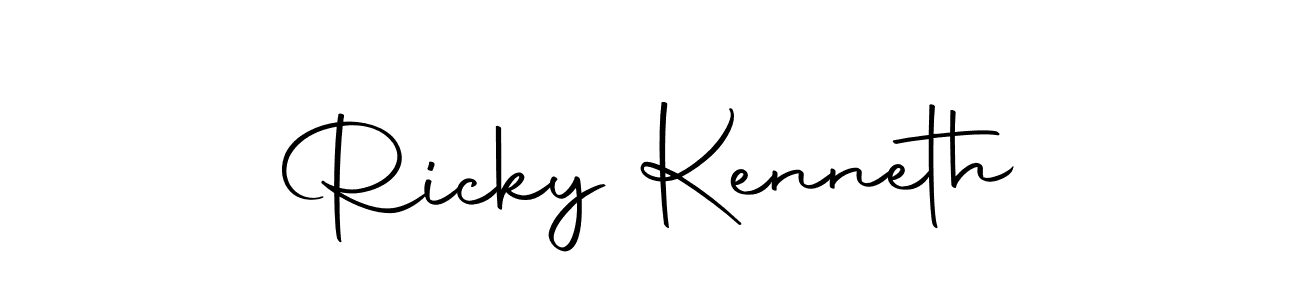 The best way (Autography-DOLnW) to make a short signature is to pick only two or three words in your name. The name Ricky Kenneth include a total of six letters. For converting this name. Ricky Kenneth signature style 10 images and pictures png