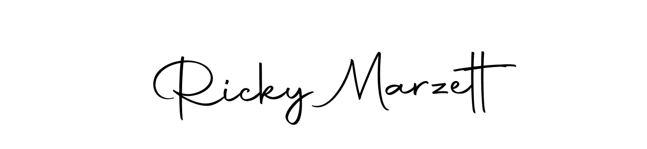 You should practise on your own different ways (Autography-DOLnW) to write your name (Ricky Marzett) in signature. don't let someone else do it for you. Ricky Marzett signature style 10 images and pictures png