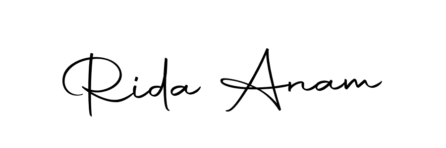 if you are searching for the best signature style for your name Rida Anam. so please give up your signature search. here we have designed multiple signature styles  using Autography-DOLnW. Rida Anam signature style 10 images and pictures png