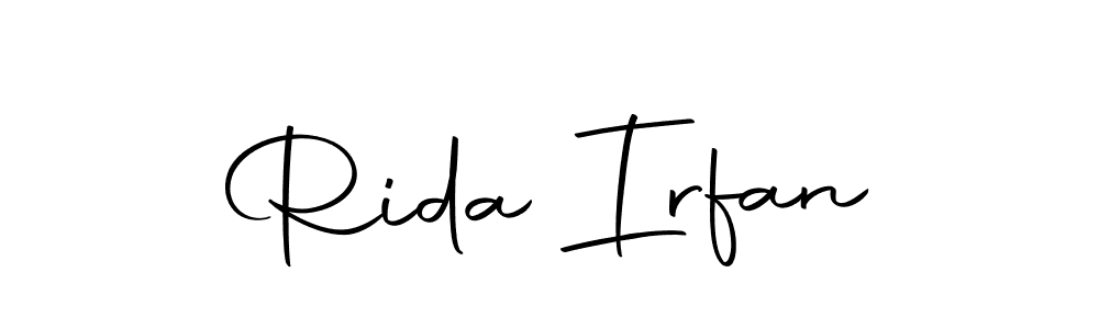 It looks lik you need a new signature style for name Rida Irfan. Design unique handwritten (Autography-DOLnW) signature with our free signature maker in just a few clicks. Rida Irfan signature style 10 images and pictures png