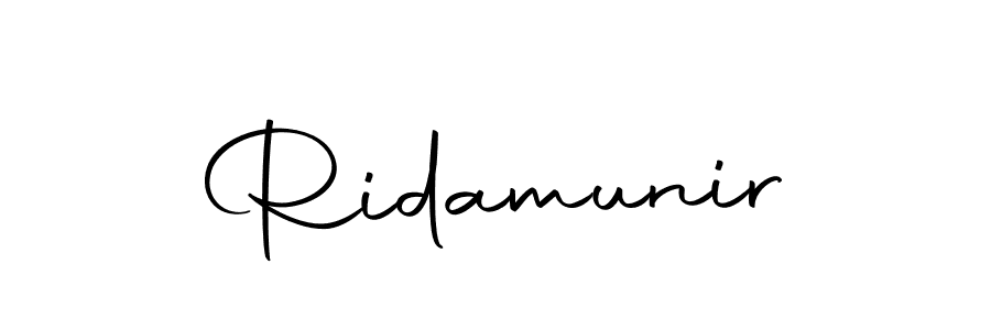 if you are searching for the best signature style for your name Ridamunir. so please give up your signature search. here we have designed multiple signature styles  using Autography-DOLnW. Ridamunir signature style 10 images and pictures png