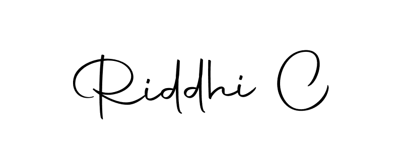 Similarly Autography-DOLnW is the best handwritten signature design. Signature creator online .You can use it as an online autograph creator for name Riddhi C. Riddhi C signature style 10 images and pictures png