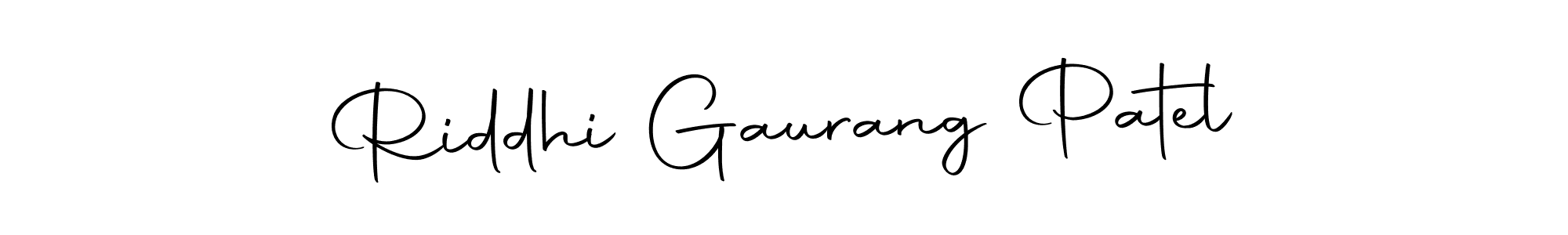 Similarly Autography-DOLnW is the best handwritten signature design. Signature creator online .You can use it as an online autograph creator for name Riddhi Gaurang Patel. Riddhi Gaurang Patel signature style 10 images and pictures png