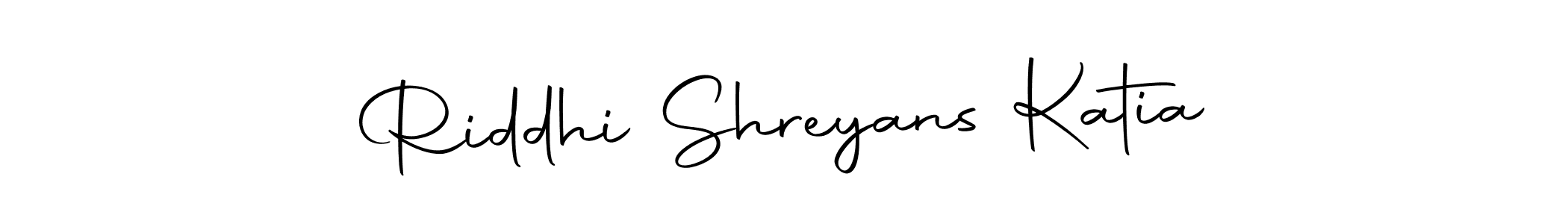 Make a short Riddhi Shreyans Katia signature style. Manage your documents anywhere anytime using Autography-DOLnW. Create and add eSignatures, submit forms, share and send files easily. Riddhi Shreyans Katia signature style 10 images and pictures png