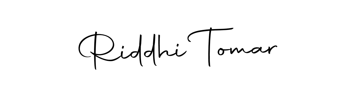 How to make Riddhi Tomar signature? Autography-DOLnW is a professional autograph style. Create handwritten signature for Riddhi Tomar name. Riddhi Tomar signature style 10 images and pictures png