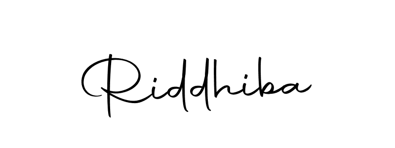 You should practise on your own different ways (Autography-DOLnW) to write your name (Riddhiba) in signature. don't let someone else do it for you. Riddhiba signature style 10 images and pictures png