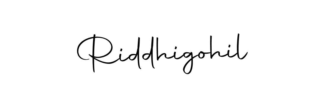 Make a beautiful signature design for name Riddhigohil. Use this online signature maker to create a handwritten signature for free. Riddhigohil signature style 10 images and pictures png