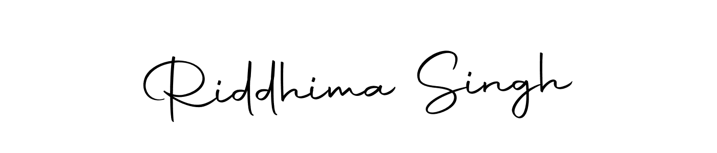 How to make Riddhima Singh signature? Autography-DOLnW is a professional autograph style. Create handwritten signature for Riddhima Singh name. Riddhima Singh signature style 10 images and pictures png