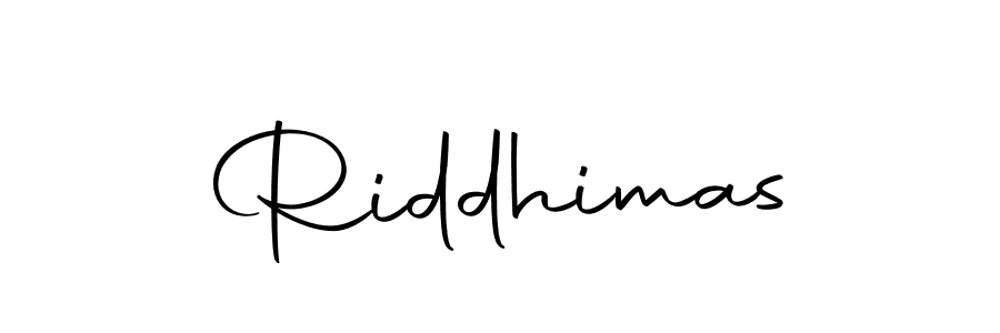 Similarly Autography-DOLnW is the best handwritten signature design. Signature creator online .You can use it as an online autograph creator for name Riddhimas. Riddhimas signature style 10 images and pictures png
