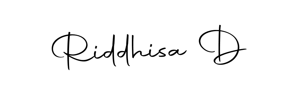 It looks lik you need a new signature style for name Riddhisa D. Design unique handwritten (Autography-DOLnW) signature with our free signature maker in just a few clicks. Riddhisa D signature style 10 images and pictures png