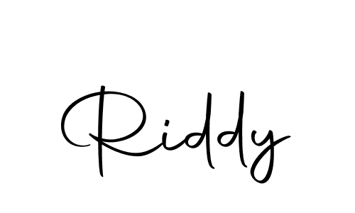 Also we have Riddy name is the best signature style. Create professional handwritten signature collection using Autography-DOLnW autograph style. Riddy signature style 10 images and pictures png