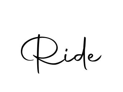 Also we have Ride name is the best signature style. Create professional handwritten signature collection using Autography-DOLnW autograph style. Ride signature style 10 images and pictures png