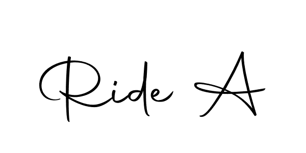 The best way (Autography-DOLnW) to make a short signature is to pick only two or three words in your name. The name Ride A include a total of six letters. For converting this name. Ride A signature style 10 images and pictures png