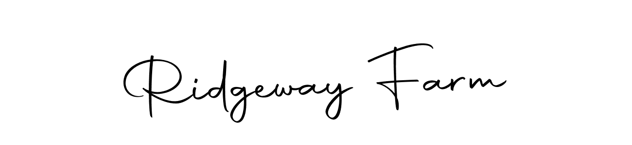 See photos of Ridgeway Farm official signature by Spectra . Check more albums & portfolios. Read reviews & check more about Autography-DOLnW font. Ridgeway Farm signature style 10 images and pictures png