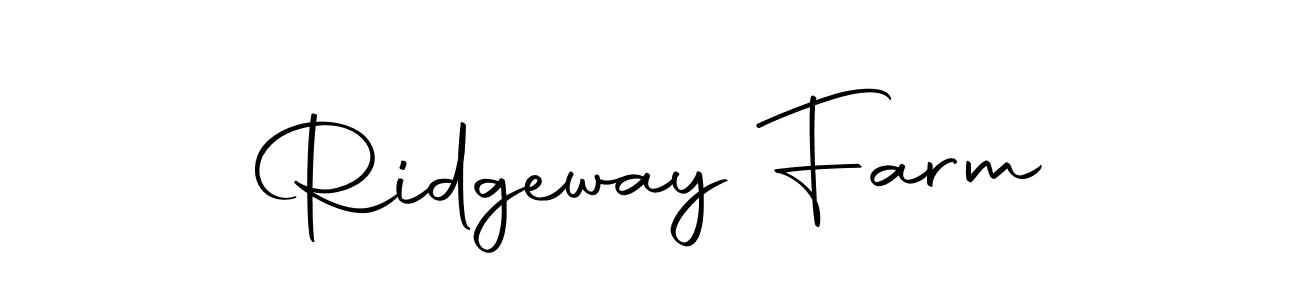 You can use this online signature creator to create a handwritten signature for the name Ridgeway Farm. This is the best online autograph maker. Ridgeway Farm signature style 10 images and pictures png