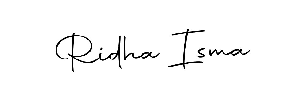 if you are searching for the best signature style for your name Ridha Isma. so please give up your signature search. here we have designed multiple signature styles  using Autography-DOLnW. Ridha Isma signature style 10 images and pictures png