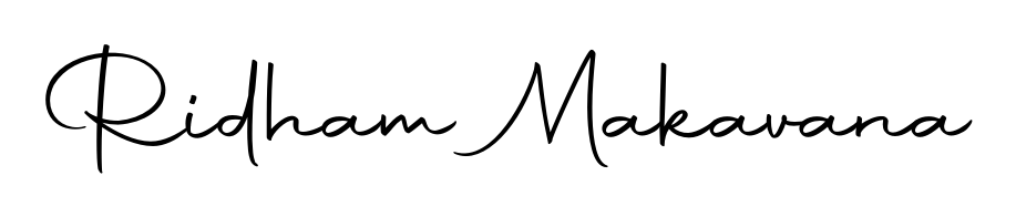 If you are searching for the best signature style for your name Ridham Makavana, here we have designed multiple signature styles using Autography-DOLnW. Ridham Makavana signature style 10 images and pictures png