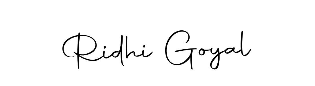 Autography-DOLnW is a professional signature style that is perfect for those who want to add a touch of class to their signature. It is also a great choice for those who want to make their signature more unique. Get Ridhi Goyal name to fancy signature for free. Ridhi Goyal signature style 10 images and pictures png