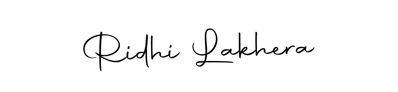 Use a signature maker to create a handwritten signature online. With this signature software, you can design (Autography-DOLnW) your own signature for name Ridhi Lakhera. Ridhi Lakhera signature style 10 images and pictures png