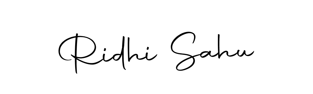 Also we have Ridhi Sahu name is the best signature style. Create professional handwritten signature collection using Autography-DOLnW autograph style. Ridhi Sahu signature style 10 images and pictures png