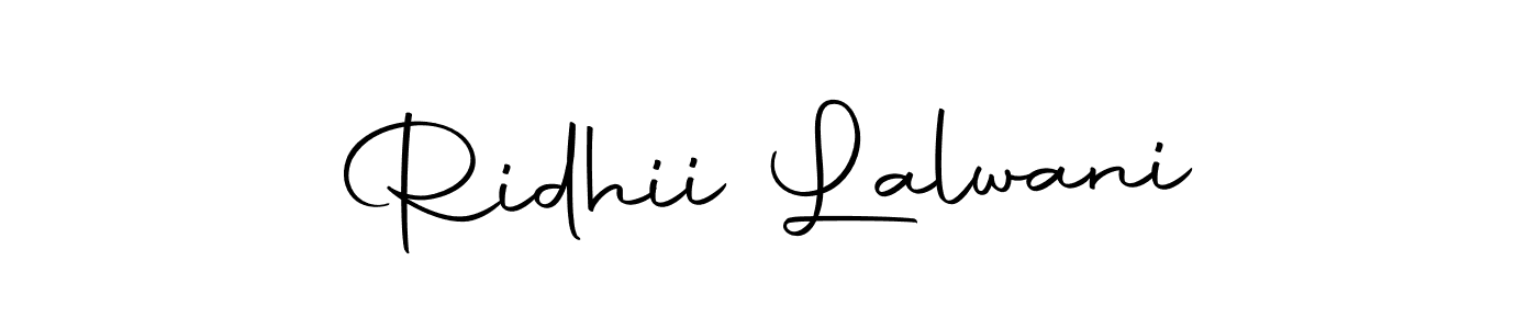 Make a beautiful signature design for name Ridhii Lalwani. Use this online signature maker to create a handwritten signature for free. Ridhii Lalwani signature style 10 images and pictures png