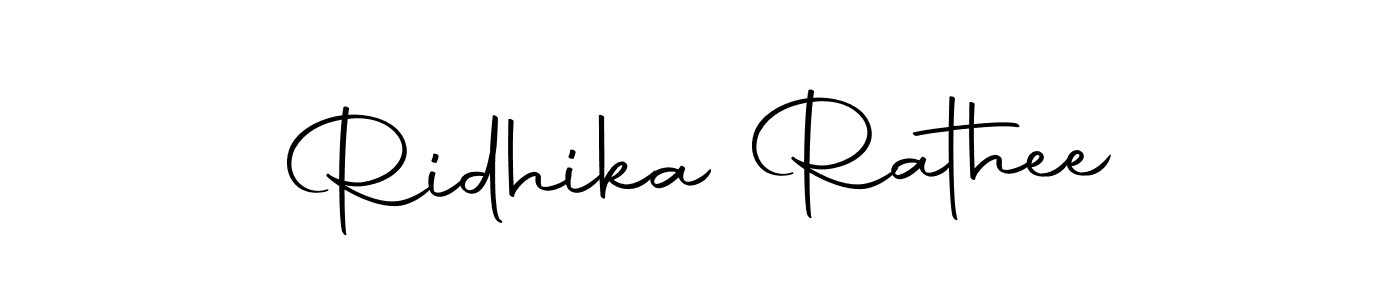 Make a beautiful signature design for name Ridhika Rathee. With this signature (Autography-DOLnW) style, you can create a handwritten signature for free. Ridhika Rathee signature style 10 images and pictures png