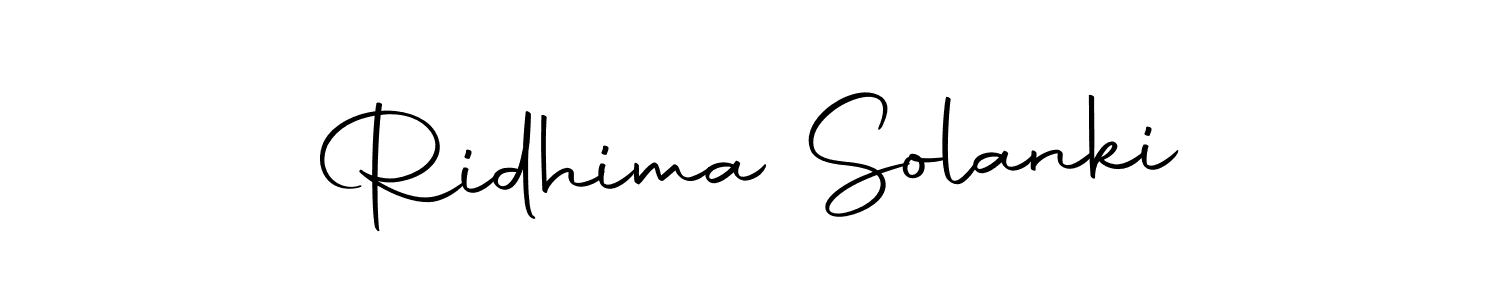 if you are searching for the best signature style for your name Ridhima Solanki. so please give up your signature search. here we have designed multiple signature styles  using Autography-DOLnW. Ridhima Solanki signature style 10 images and pictures png