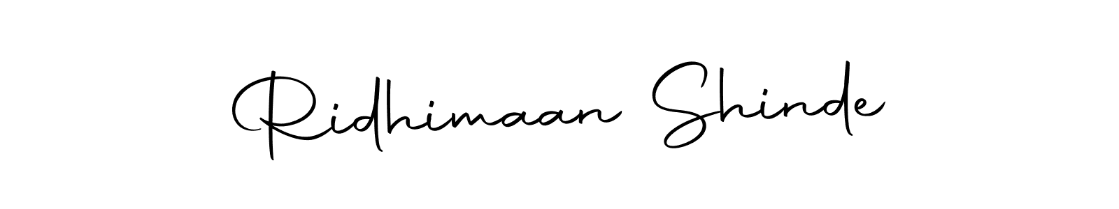 Make a beautiful signature design for name Ridhimaan Shinde. Use this online signature maker to create a handwritten signature for free. Ridhimaan Shinde signature style 10 images and pictures png