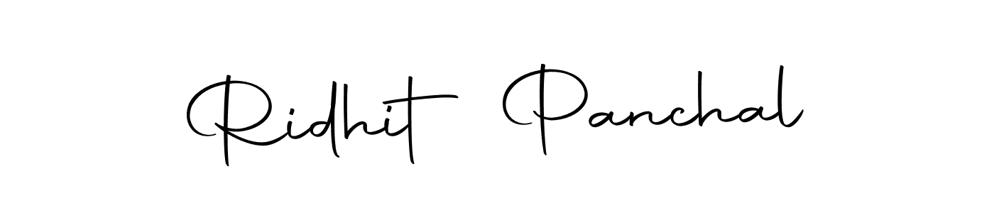 Make a short Ridhit Panchal signature style. Manage your documents anywhere anytime using Autography-DOLnW. Create and add eSignatures, submit forms, share and send files easily. Ridhit Panchal signature style 10 images and pictures png