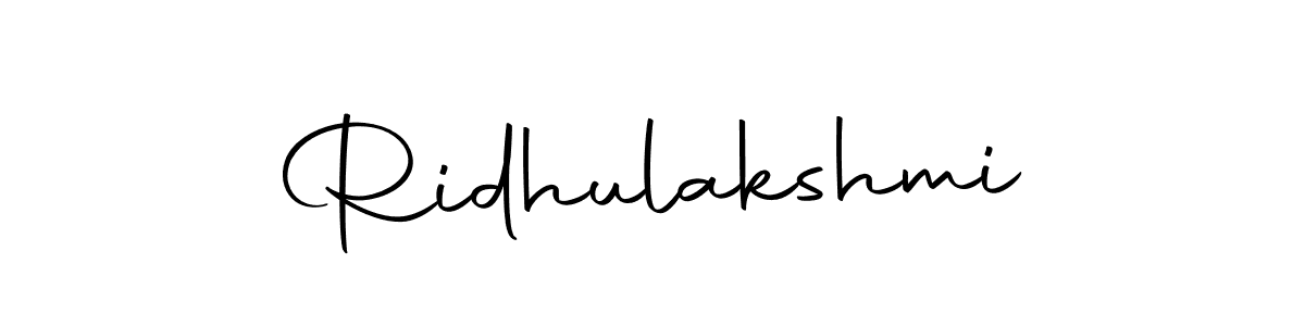It looks lik you need a new signature style for name Ridhulakshmi. Design unique handwritten (Autography-DOLnW) signature with our free signature maker in just a few clicks. Ridhulakshmi signature style 10 images and pictures png