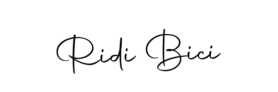 Design your own signature with our free online signature maker. With this signature software, you can create a handwritten (Autography-DOLnW) signature for name Ridi Bici. Ridi Bici signature style 10 images and pictures png
